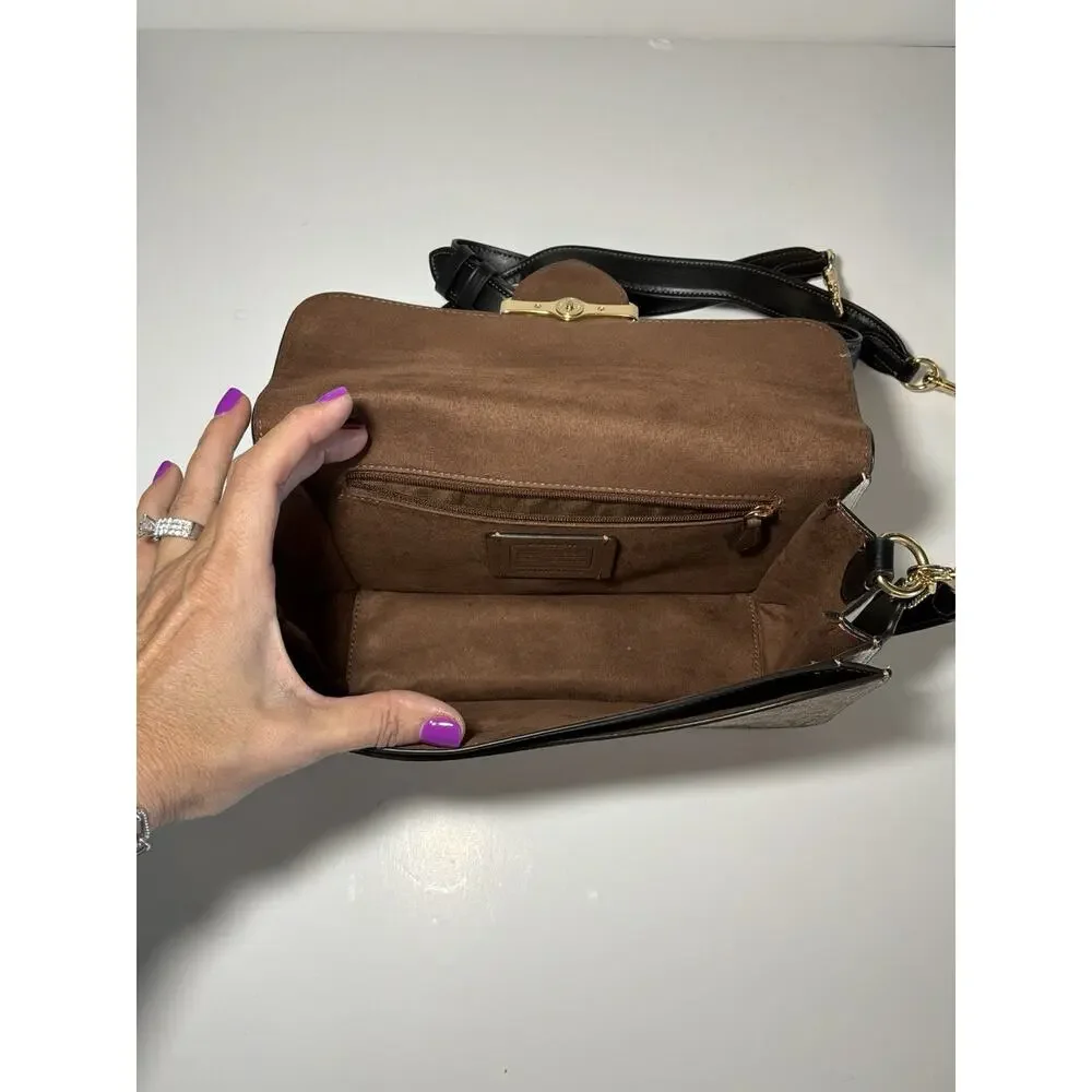 Coach Signature Colorblock Shoulder/Crossbody Bag